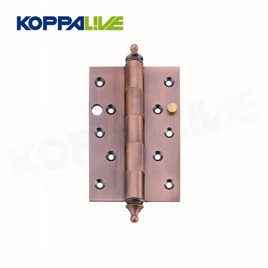 Import Koppalive Heavy Duty Industrial Sub Mother Iron Folding Ball Bearing Hinge Nordic Gold Bedroom Door Hardware Brass Butt Hinges from China