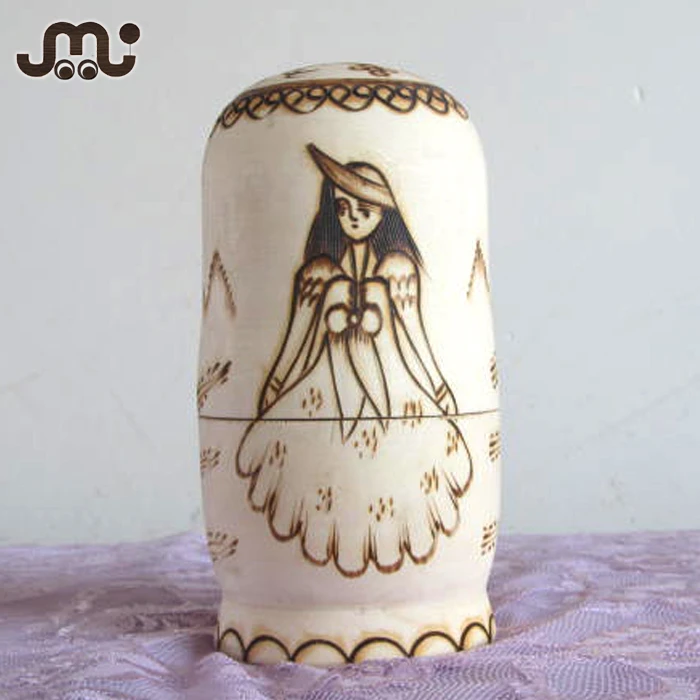 Special handmade wooden crafts,custom wooden handmade matryoshka craft