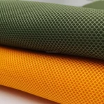 special polyester sport stereo hexagonal mesh cloth air mesh fabric masks Office Chair Car Seat Shoes Sofas bags mattresses