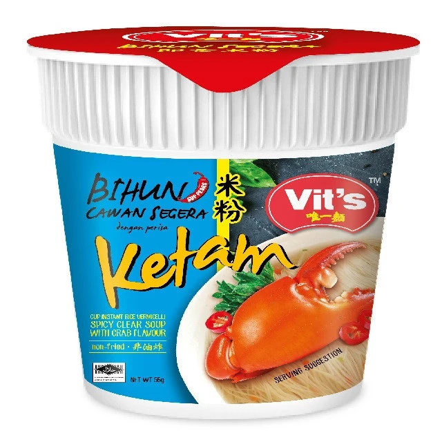 Spicy Clear Soup Crab Flavour Instant Vermicelli