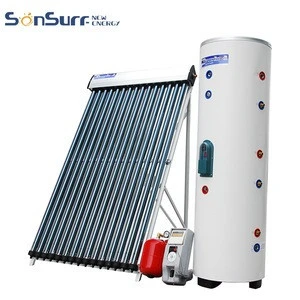 Split High Pressure Two Heat Exchangers System Solar Water Heater
