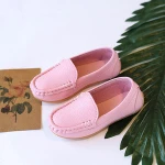 Spring and autumn new style Colorful PU material childrens shoes baby shoes