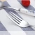 Import Stainless Steel Cutlery Flatware Set With Blue And White Porcelain for Gift from China