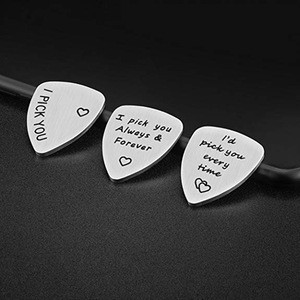 Stainless Steel I Pick You Guitar Pick For Musical Instrument Accessories