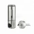 Import Stainless Steel Manual Push of a Button Glass Visible Sugar Jar and Spice Bottle Dispenser from China