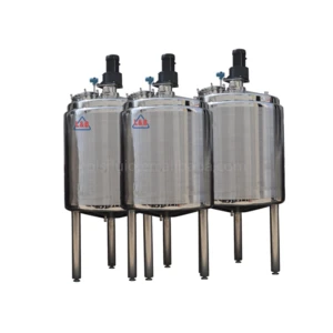 Stainless Steel Milk Can Boiler Double Jacketed Reactor with competitive price and high quality