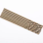 Stainless Steel Special Cobalt M35  High Speed Steel Straight Shank Twist Drill with 5% cobalt