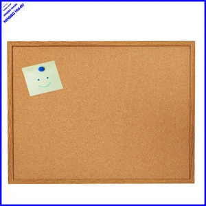 Standard cork memo board with MDF frame