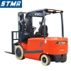 STMA 4000kg electric fork-lift truck 4ton forklift battery with AC motor for driving and DC motor for lifting