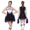 Sublimated Women Girls Cheerleader Uniform School Musical Party Halloween Costume Fancy Dress