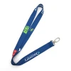 Sublimation polyester lanyard with metal hook