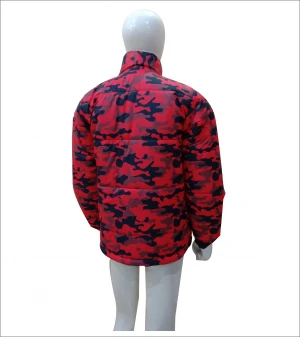 Sublimation print Custom Nylon Winter Black Bomber Puffer Men Jacket Bubble Jacket windbreaker padded jacket