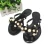 Import Summer fashion new bow pearl slippers women indoor and outdoor slip-resistant beach shoes sandal flip-flops from China
