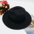 Import Summer Fashion Versatile Leisure Sunside Beach Outside Ribbon Straw Hat panama hat from China