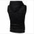 Import Summer Mens Plus Size Clothes Thin Solid Cotton Sleeveless Hooded Men Casual T-shirt from China