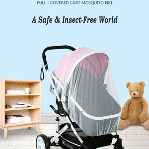 Summer Safe Baby Carriage Buggy Insect Full Pram Mosquito Net Baby Cover Stroller Netting