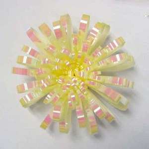 Sunshine Fancy Ribbon Bow for Girls Hair Decoration/Artificial PET Ribbon BOW