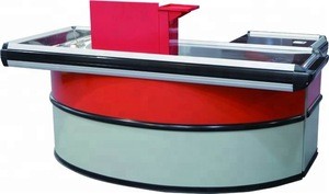 Supermarket check out counter with high quality and competitive price