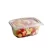 Import supermarket plastic fruits and vegetables sushi pp packaging box container from China