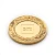 Import supplies custom blanks engraving souvenir gold coin from China
