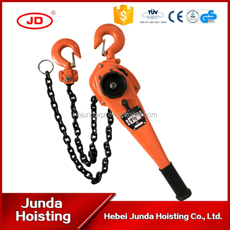 supply portable 9t 3m HSH-VT lifting equipment manual Lever chain block