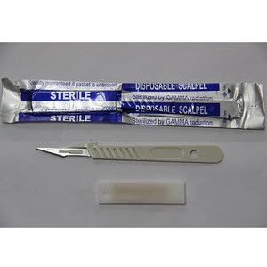 Surgical instruments disposable surgical scalpel with Handle