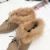 Import SW1640 high quality European style sexy women pointed toe flat fur lined leather flat shoes from China