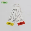T shirt clothing label tag garment famous shoes hang tags custom price for jeans trouser