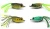 Import TALOS high quality 3D eyes Fishing Lure Jigging Soft Plastic Frog Fishing Lure from China