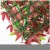 Import The manufacturer wholesale simulation plant wall lawn encryption red maple leaf plastic false green wall plant decoration wall from China