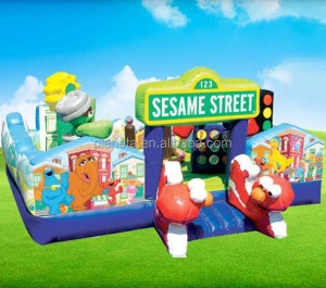 Theme Design Cheap Inflatable Playground For Sale