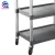 Import Three layer service hand cart / utility room plastic service serving trolley cart from China