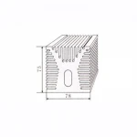 Thyristor Radiator Rectifier Radiator Solid State Radiator
