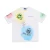 Import tie dye Graffiti Casual Summer New style Hip Hop Heavy Cotton Short Sleeve O-Neck Men T-Shirt from China