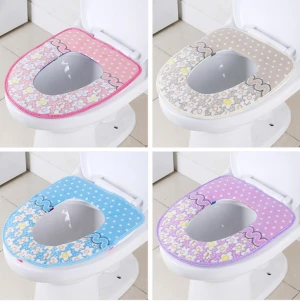 Toilet Seat Cover Sticky Portable and Washable Warm Toilet Seat Cushion/hygienic toilet seat