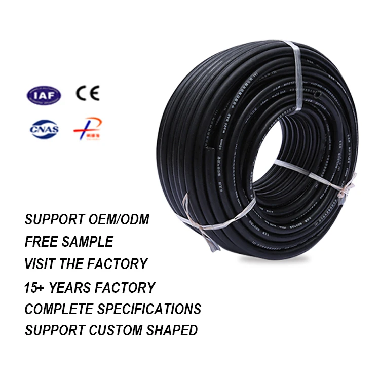 top grade elastic flexible steel wire braid  2 inch sae 100 r1  power flex oil hose hydraulic rubber hose
