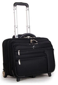Top sale luggage case pilot trolley bag for business