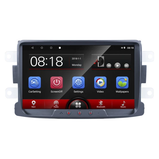 Touch Screen Android Car GPS Video Radio Multimedia Player for Renault Dacia Duster Head Unit