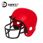 Toy Helmet American Football Helmet with Mask and Sponge Pad for Kids