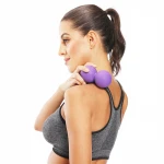 TPE Fascia Ball Lacrosse Muscle Relaxation Exercise Sports Fitness Yoga Peanut Massage Ball
