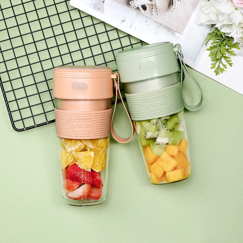 Travel portable smart juicer with 304 stainless steel blender