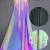 Import Trendy Young People Clothing Iridescence Reflective Fabric Iridescent Mirrored Holographic from China