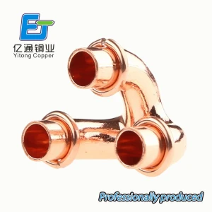 Tripod Copper Fitting for Air Conditioner