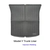 Trunk Mat Cargo Liner XPE floor mat Trunk liners for Tesla Model 3 tesla model Y bodykit