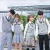 Import UK school style gray vest shirt pants clothing set school uniform from China