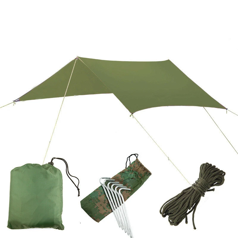 Ultralight Sun Shelter Waterproof Outdoor Sunshade Awning Picnic Hammock Tents For Camping