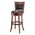 Import Unique European Luxury Modern High Quality Wooden Chair Leather Upholster Seat Counter Height Kitchen Bar Counter Stool from India
