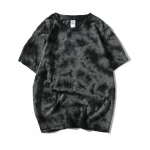 Unisex Streetwear T Shirt Printing Tie Dye Short Sleeve Mens Hip Hop T Shirts tee shirt