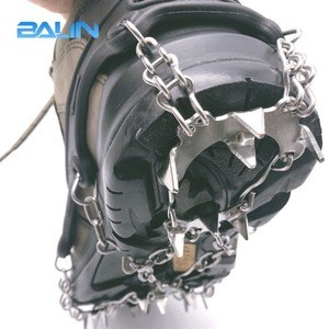 Universal 5 tooth Ice snow Crampons Anti Skid TPE Shoe Covers For Euro 35-42 yards Outdoor Footwear