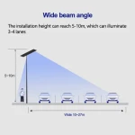 Up Down Outdoor With Arm Auto Cleaning 9 8 Meters Mounted All Top 96 Ah 1600 w Commercial Ledip65 Modul Solar Cell Street Light